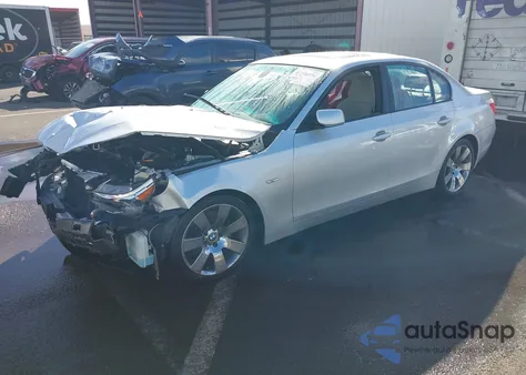 2006 BMW 530I z USA, uszkodzony, nr VIN WBANE73516CM43673